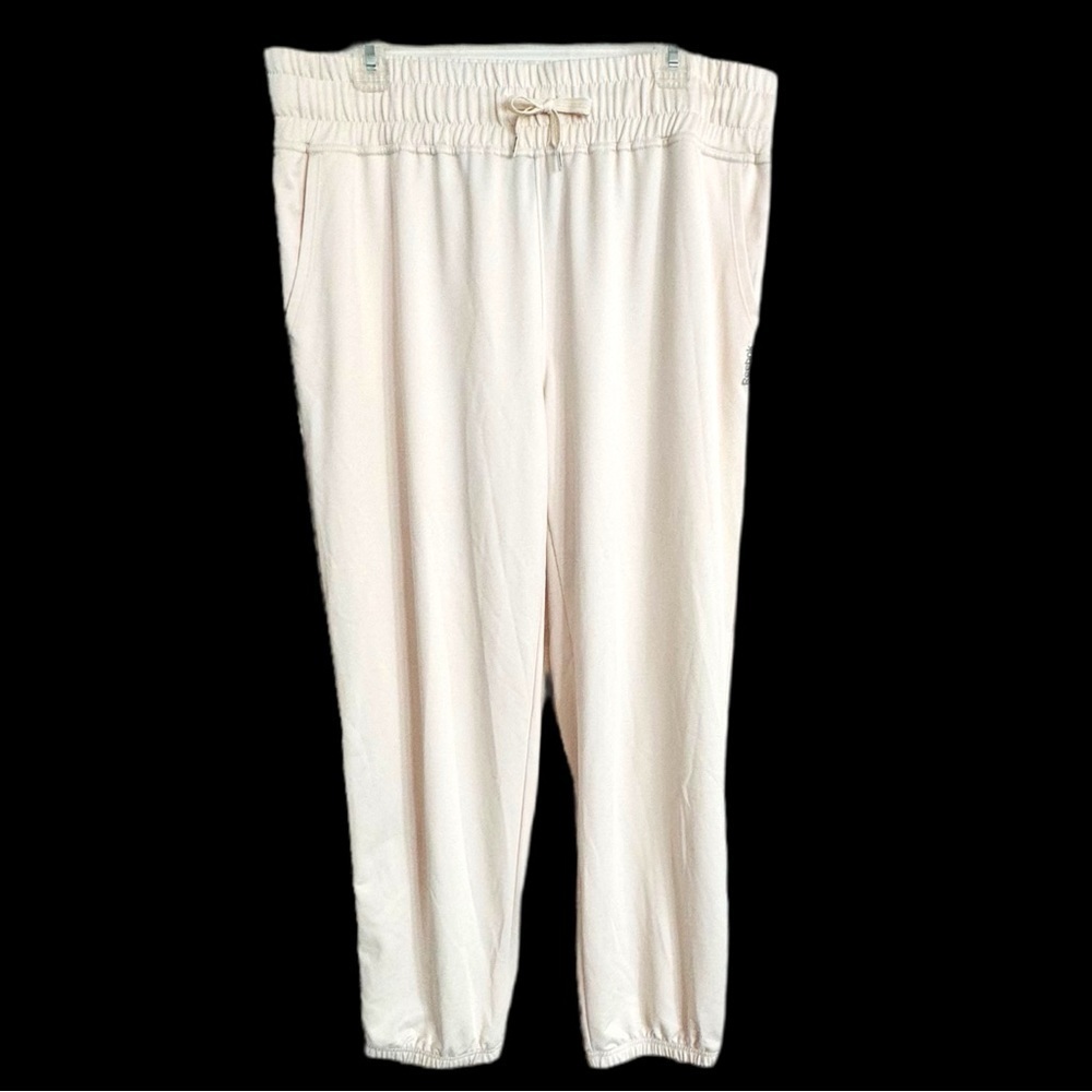 Reebok Size XL Off White Joggers